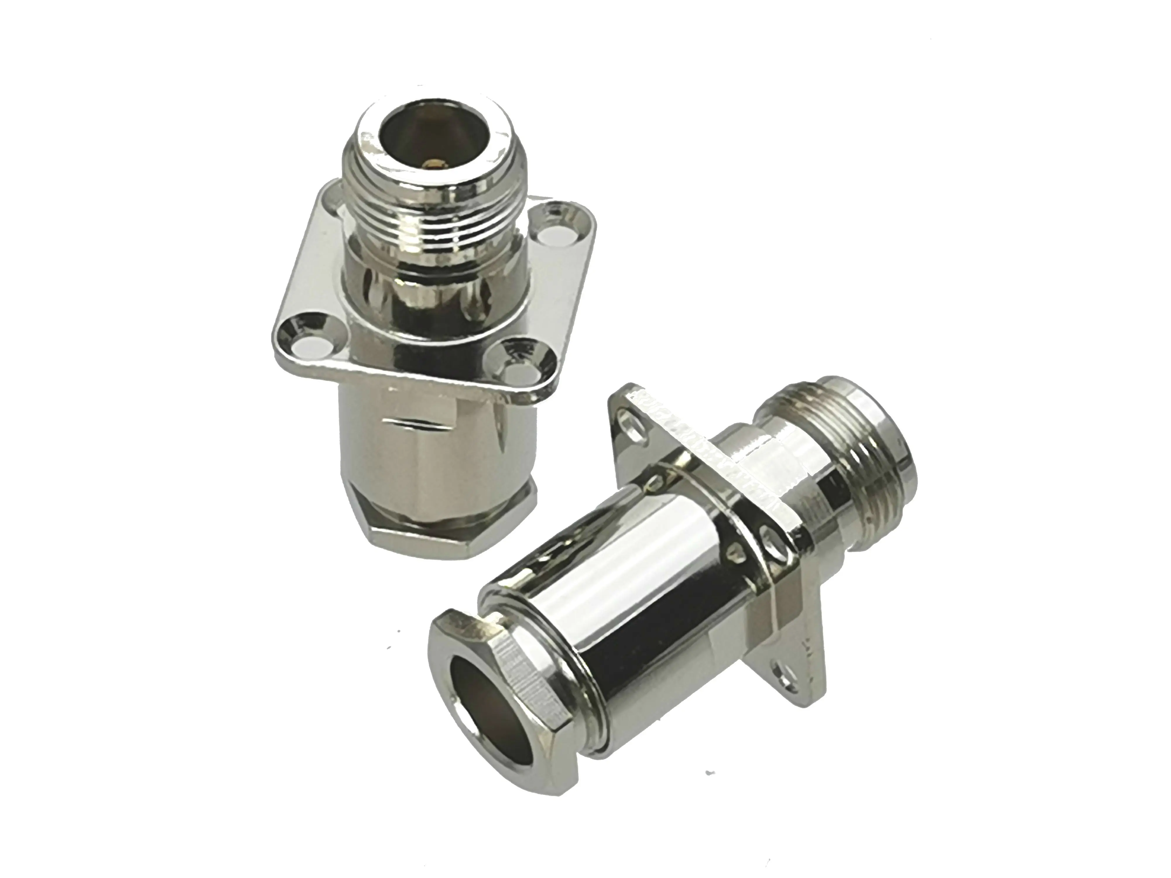 1 шт. Разъем N гнездовой разъем 4 отверстия фланцевый зажим RG8 LMR400 кабель