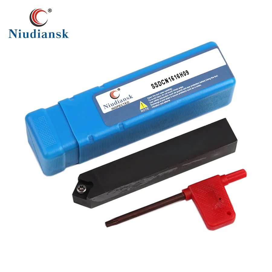 

External Turning Tool Holder SSDCN1212H09 1616H09 2020K09 2525M09 SSDCN2020K12 2525M12 CNC Lathe Cutting Bar , For SCMT SCGT09T3