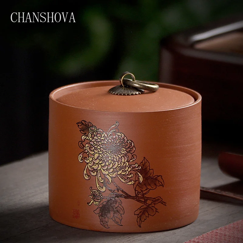 CHANSHOVA China Zisha чайник Meilan Zhuju Sijunzi керамические сухие товары маленькая запечатанная