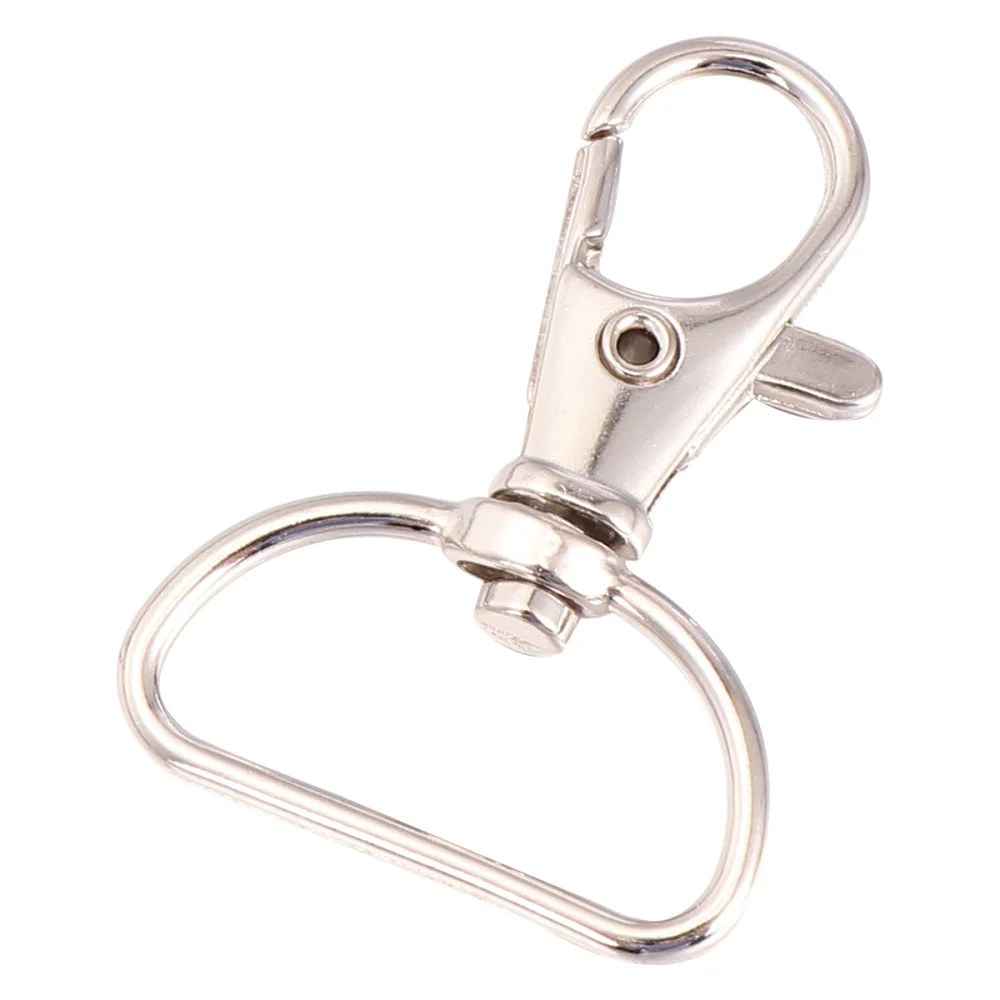 

100PCS DIY Luggage Bag Accessory Sturdy Buckles Creative Multi-Purpose Bag Buckles for Home Outdoor Daily Use (20PCS Swivel Hook
