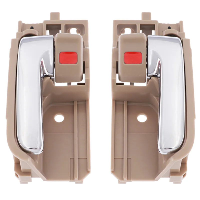 

Beige chrome Door Inner Handle For Toyota Corolla 2003 2004 2005 2006 2007 2008 2009 OE 69205-02090 69206-02090