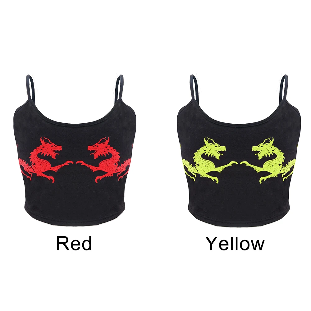 Женский облегающий укороченный топ на бретельках с u образным вырезом без