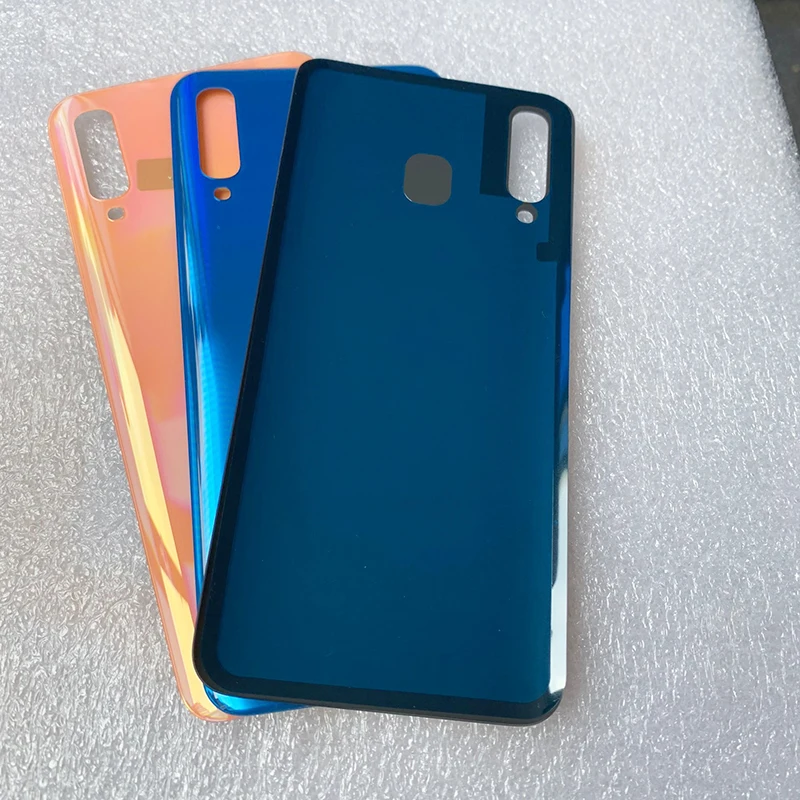 10 шт. задняя крышка батарейного отсека для Samsung Galaxy A20 A205 A30 A305 A40 A405 A50 A505 A70