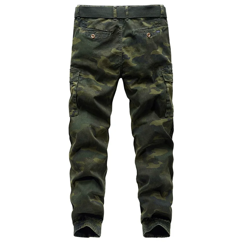 Брюки-карго мужские камуфляжные тактические штаны в стиле милитари армейские