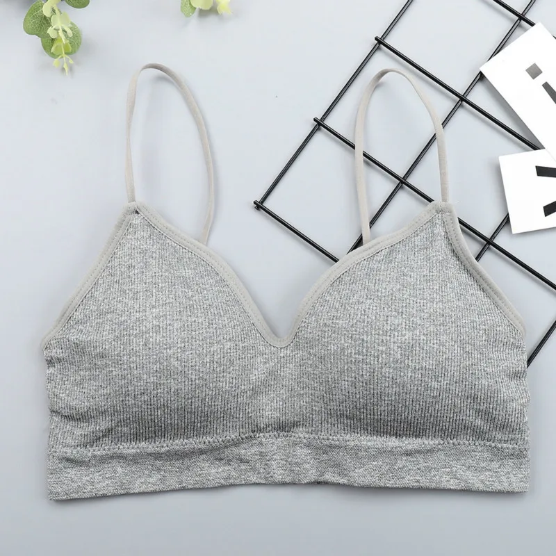 Camisoles для женщин нижнее белье Бесшовные женские укороченные топы Сексуальное