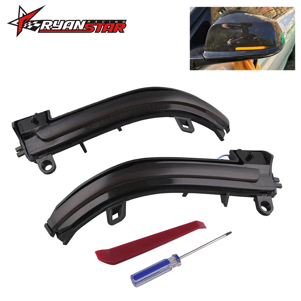 Динамический мигалка светодиодный поворотник Зеркало заднего вида Индикатор