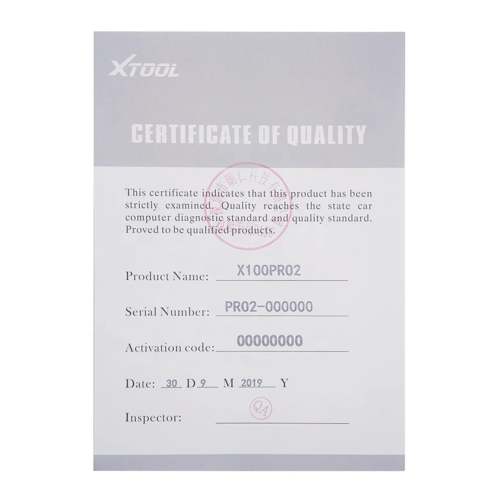 

XTOOL key programmer X100 PRO2 with Eeprom Adapter support China car & online update free