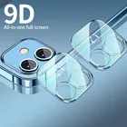 Защитный чехол для объектива задней камеры Iphone13 Iphone 13 Pro, чехол из закаленного стекла для I phone 13 Mini 13 Pro Max, оболочка, чехлы, 3 шт.