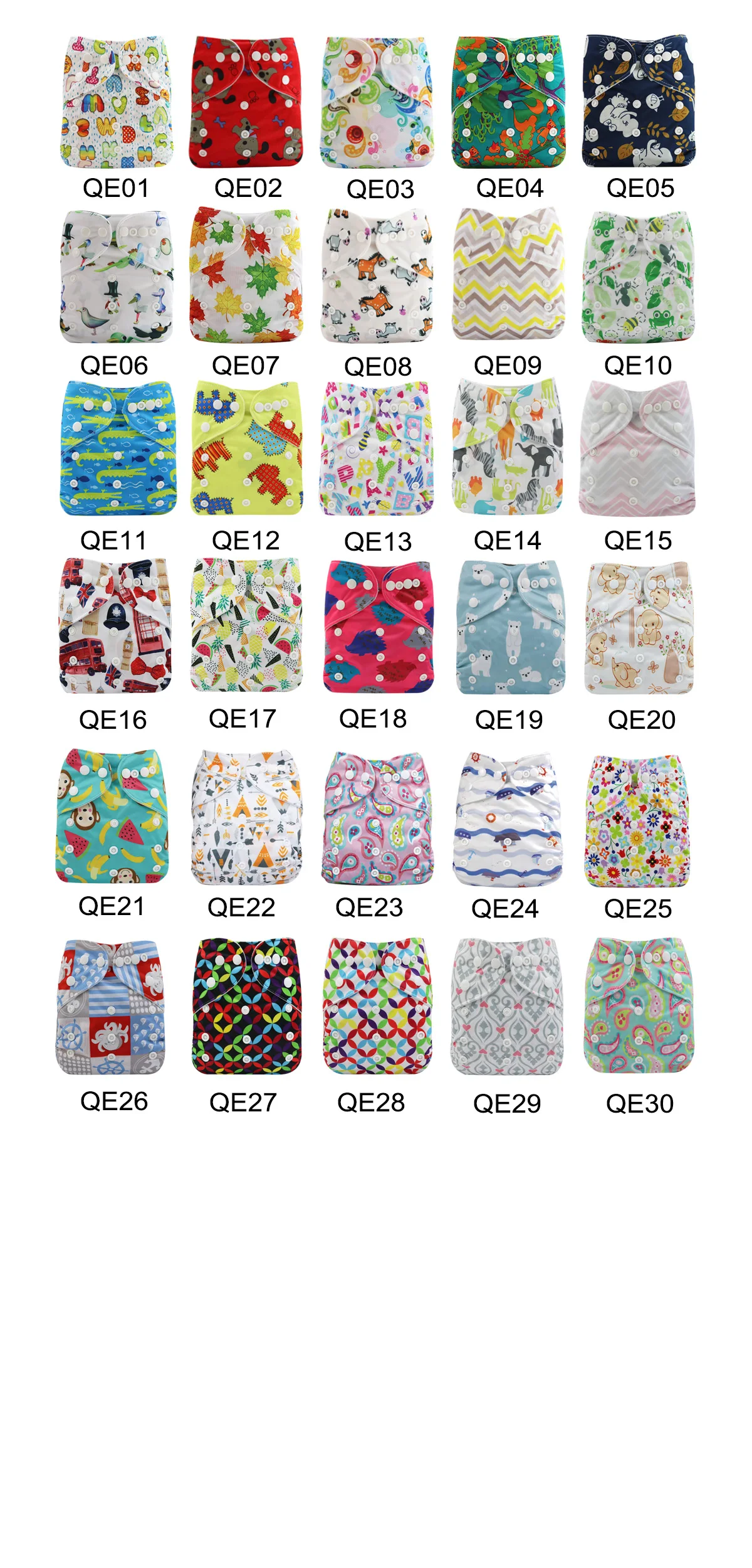 Newest !Baby Ecological Diapers Cloth Reusable Diaper Bebe Washable Pocket Nappy Cover Pul One Size Fits All New Wholesale