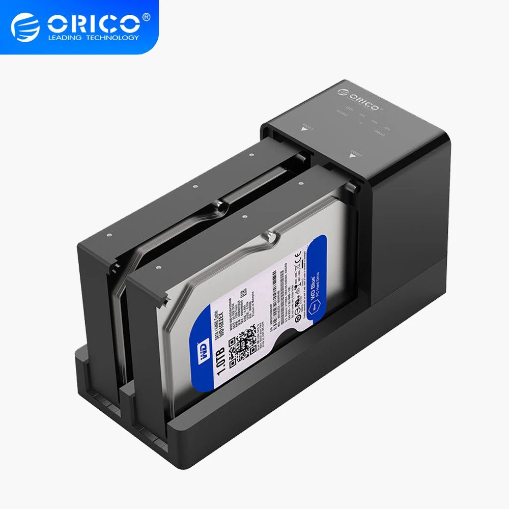 Док станция Orico 6528US3 2 5 3 Sata для жесткого диска Usb 0|Корпус диска| |