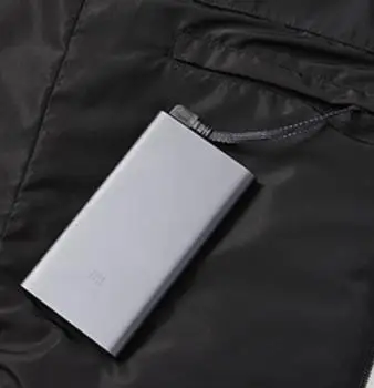 Xiaomi Vancl Мужская пуховая куртка утолщение Новинка Интеллектуальное управление приложениями зимние контроль температуры нагрева Гусь Пуховая одежда