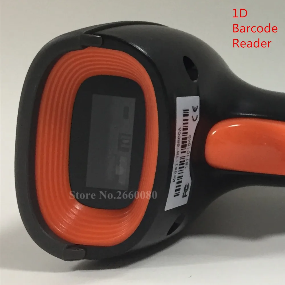 1D 2D лазерный сканер штрих-кодов ручной сканер штрих-кода USB 1,8 м кабель считыватель штрих-кодов для супермаркета POS