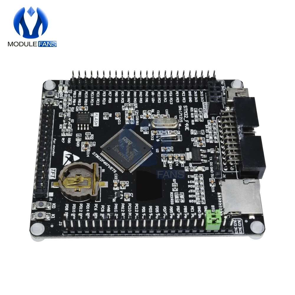 STM32F407VET6 макетная плата Cortex-M4 STM32 минимальная система обучения ARM Core STM модуль Слот для sd-карт
