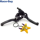 Складной тормозной рычаг сцепления для мотоцикла, 50cc 90cc 110cc 125cc 150cc 160cc CRF50 KLX TTR YCF SSR Thumpstar Pit Dirt Bike
