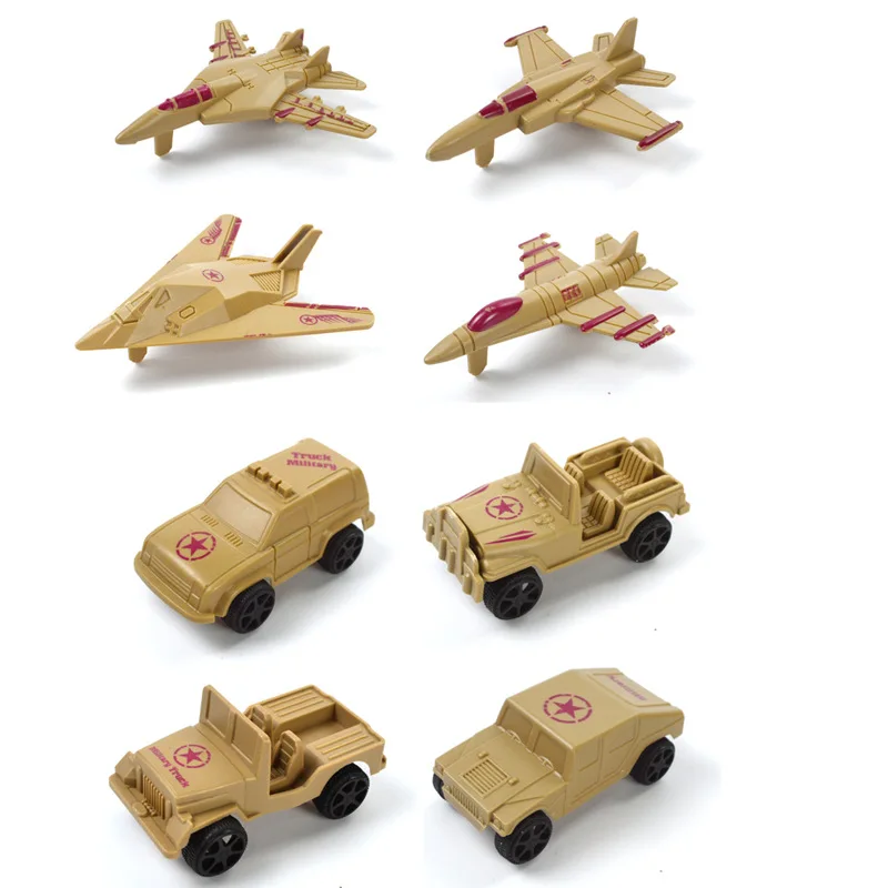 

260pcs World War II Army soldier series Static model Military aircraft Simulation combat aircraft car toy kids gift Limited toy