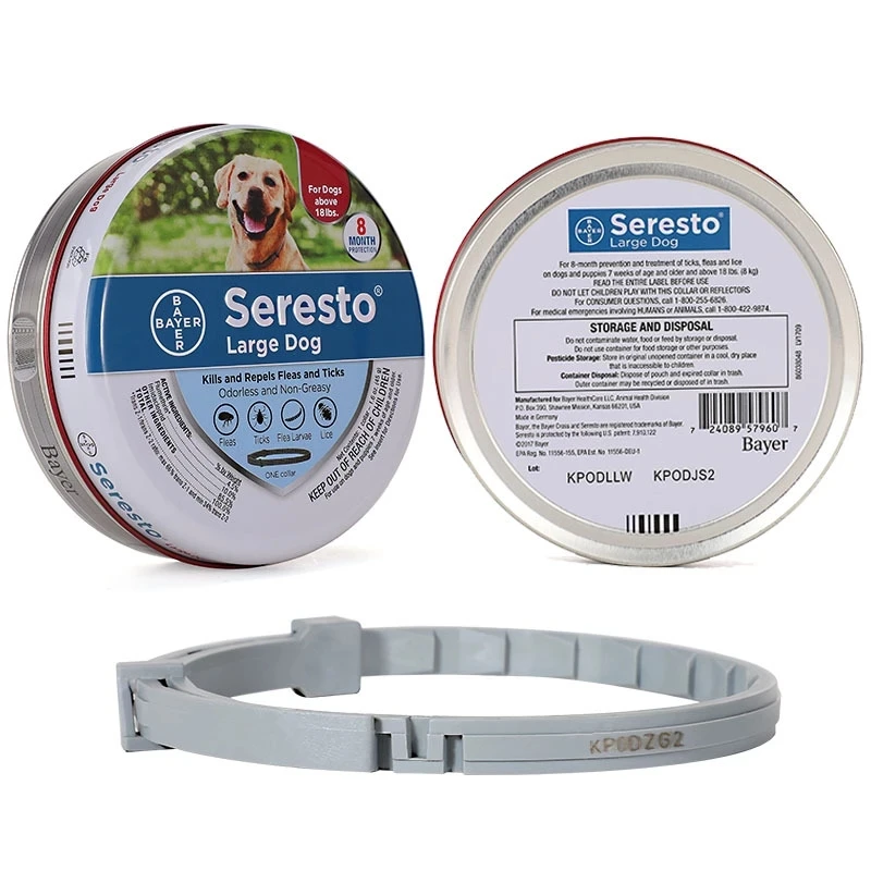 Репеллент для домашних животных ошейник блох и клещей регулируемый собак кошек