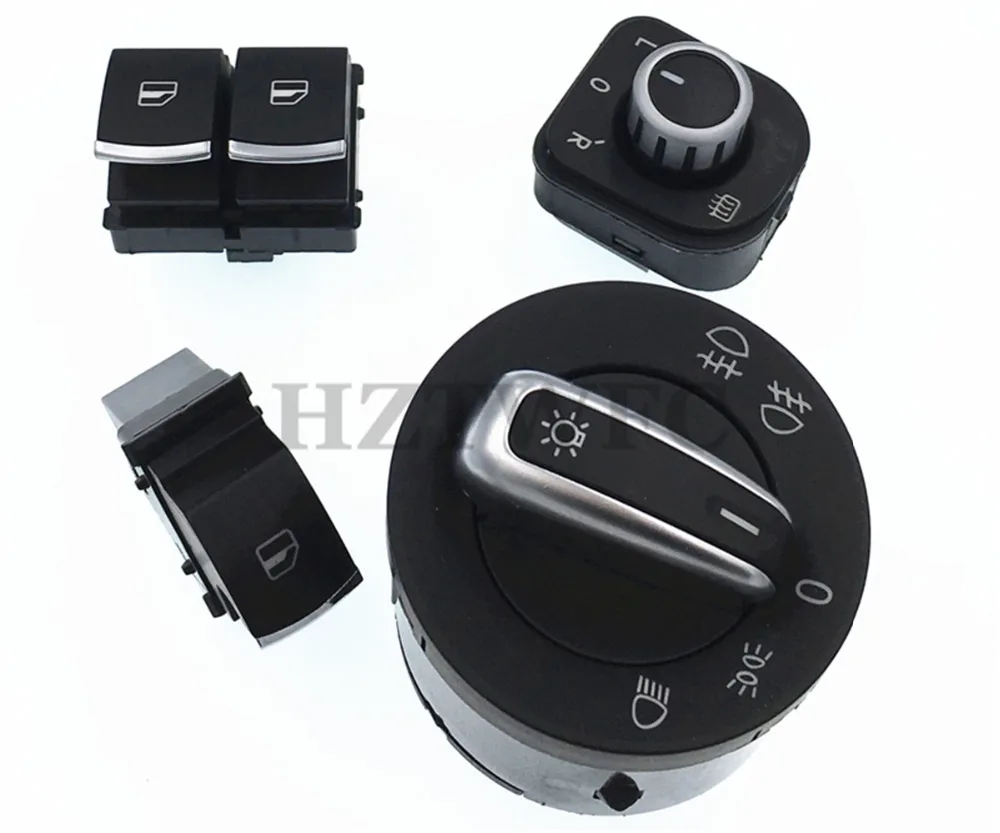 Переключатель Стеклоподъемника зеркальной фары для VW Eos Golf MK5 MK6 GTI RIBBIT R32 5K3959857
