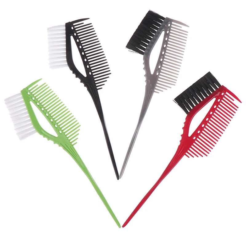 Профессиональная краска для волос 1 шт. цветная щетки и гребни с кистью