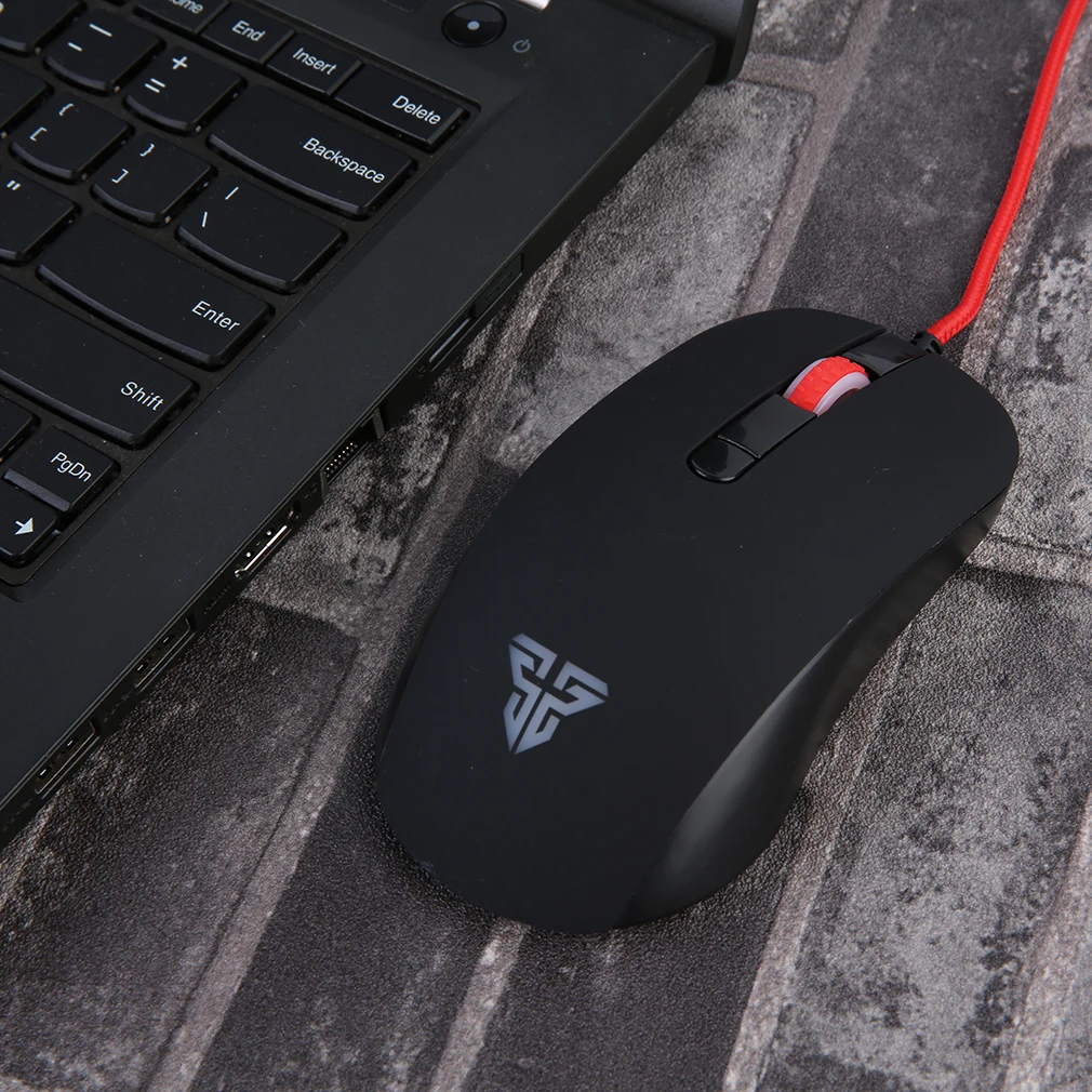 Fantech игровая мышь светодиодный оптический USB Проводная мышь геймер черная игровая мышь для ПК компьютер ноутбук мышь Стандартный электронный модуль беспроводной Прямая