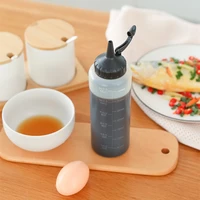 condiment squeeze bottles for ketchup mustard mayo hot sauces olive oil bottles kitchen bar bbq tool gadget leak proof nozzle