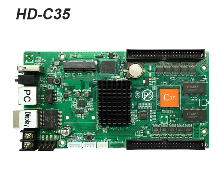 Huidu C15C HD-C15C асинхронная контрольная карта работает с HD-R500 HD R501 HD R501S HD R5018 led приемная карта для магазина windows led