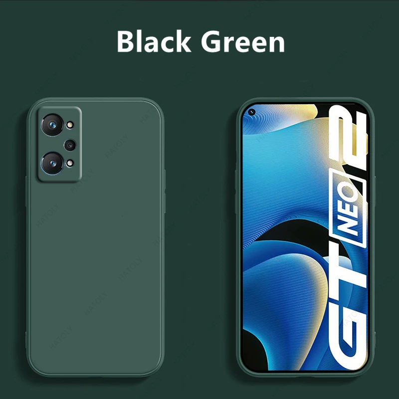 Funda de silicona l&iacute;quida para Realme GT Neo 2, carcasa para Realme GT Neo 2 5G Master Narzo 50A 50i 30A 30 8i 8s 8 Pro C25s C25Y C21Y-2