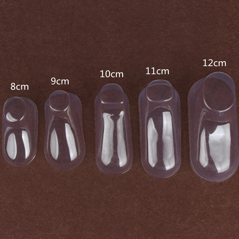 Прозрачная пластиковая Маленькая детская обувь из ПВХ 1 пара поддерживает легкую