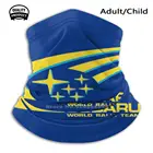 Маска с логотипом Subaru World Rally Team 555, маска для лица для велоспорта, охоты, Походов, Кемпинга