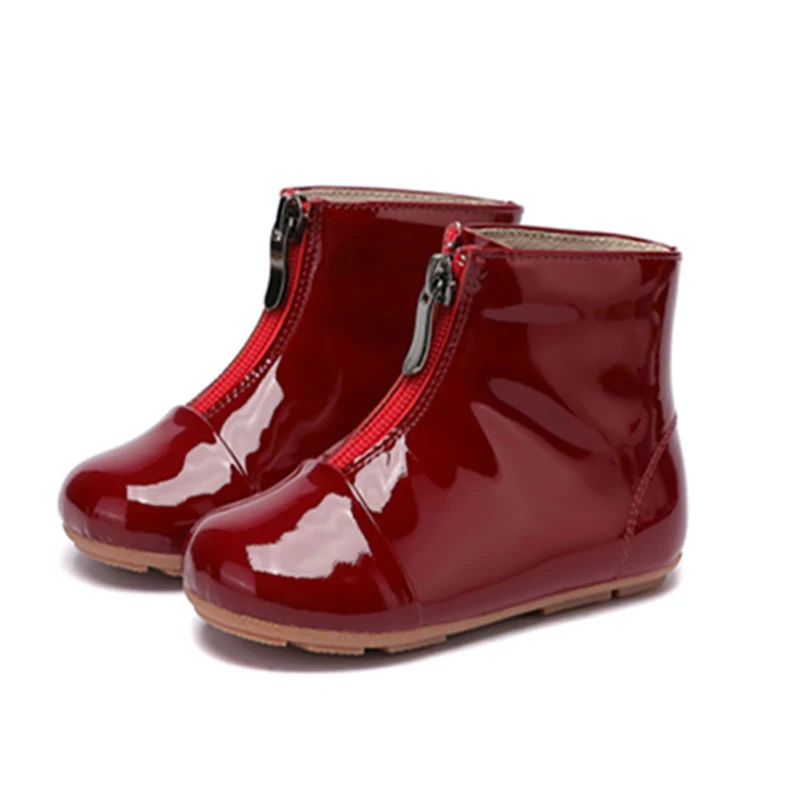 Теплые детские кожаные ботинки Dolakids из овечьей кожи новая зимняя обувь для