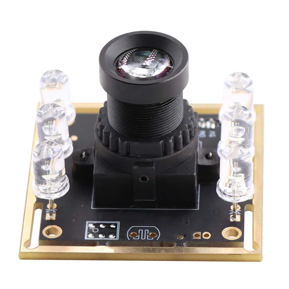 

White Led IR Led WDR Full HD 1080P 2MP Webcam UVC Plug Play Driverless USB Camera Module for Windows Linux Android Mac