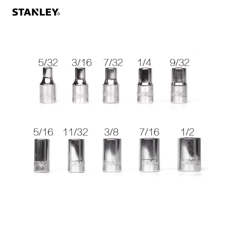 Ключ торцевой Stanley 1 шт. 1/4 дюйма 5/32 3/16 7/32 9/32 5/16 11 32 3/8 7/16 1/2 | Инструменты