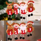 Санта-Клаус, искусственная подвеска, снеговик, Рождественская елка, игрушка, кукла, подарки, рождественские украшения для дома, новый год, Рождество