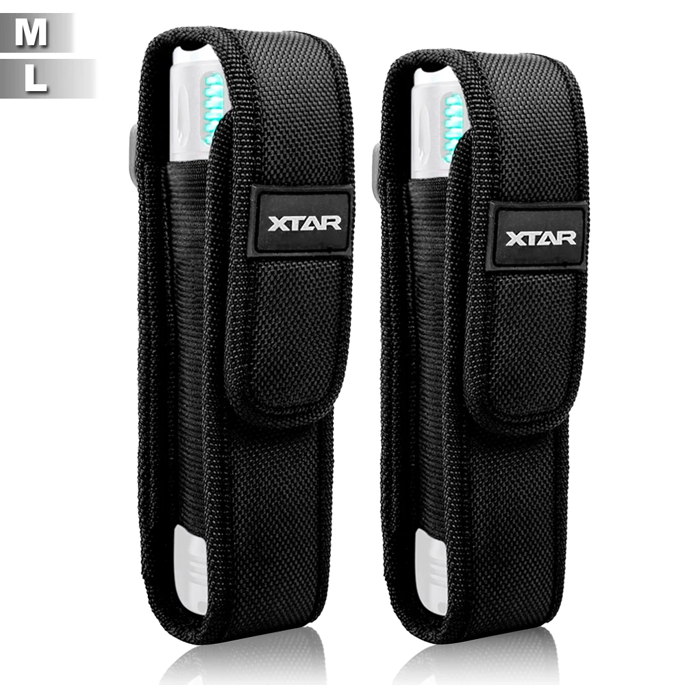 

5-8“ XTAR T220 Flashlight Molle Pouch LED Torch Holster Waist Pack Military Flashlight Bag Belt Carry Case Hunting Accessories