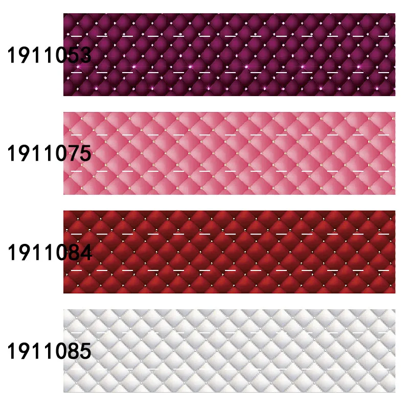 (50 ярдов/партия) Популярная Новая Репсовая лента с узором в клетку для
