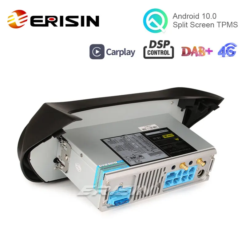 Erisin ES3075F 7 &quotDSP Carplay Android 10 0 автомобильная стереосистема GPS DAB для Fiorino Nemo
