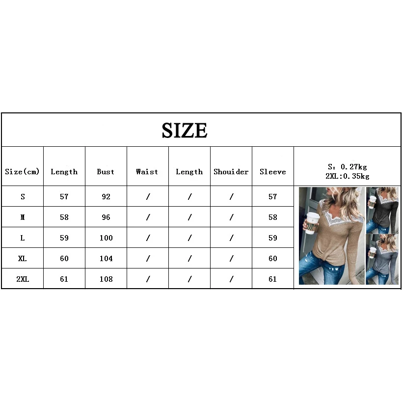 

Femmes Lace V-neck Long Sleeve Plus Size Shirt Women Shirt Female 2021 Boho Women shirt