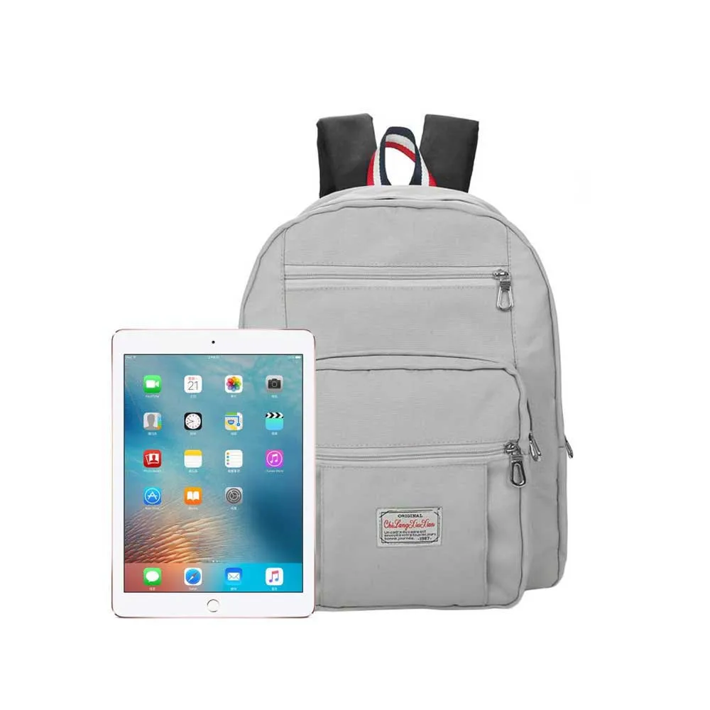 Женский холщовый рюкзак WEIXIER в консервативном стиле для девочек-подростков