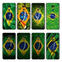 brazil brazilian flags for lg k92 k42 k22 k71 k61 k51s k41s k30 k20 2019 q60 v60 v50 s v40 v30 g8 thinq black phone case