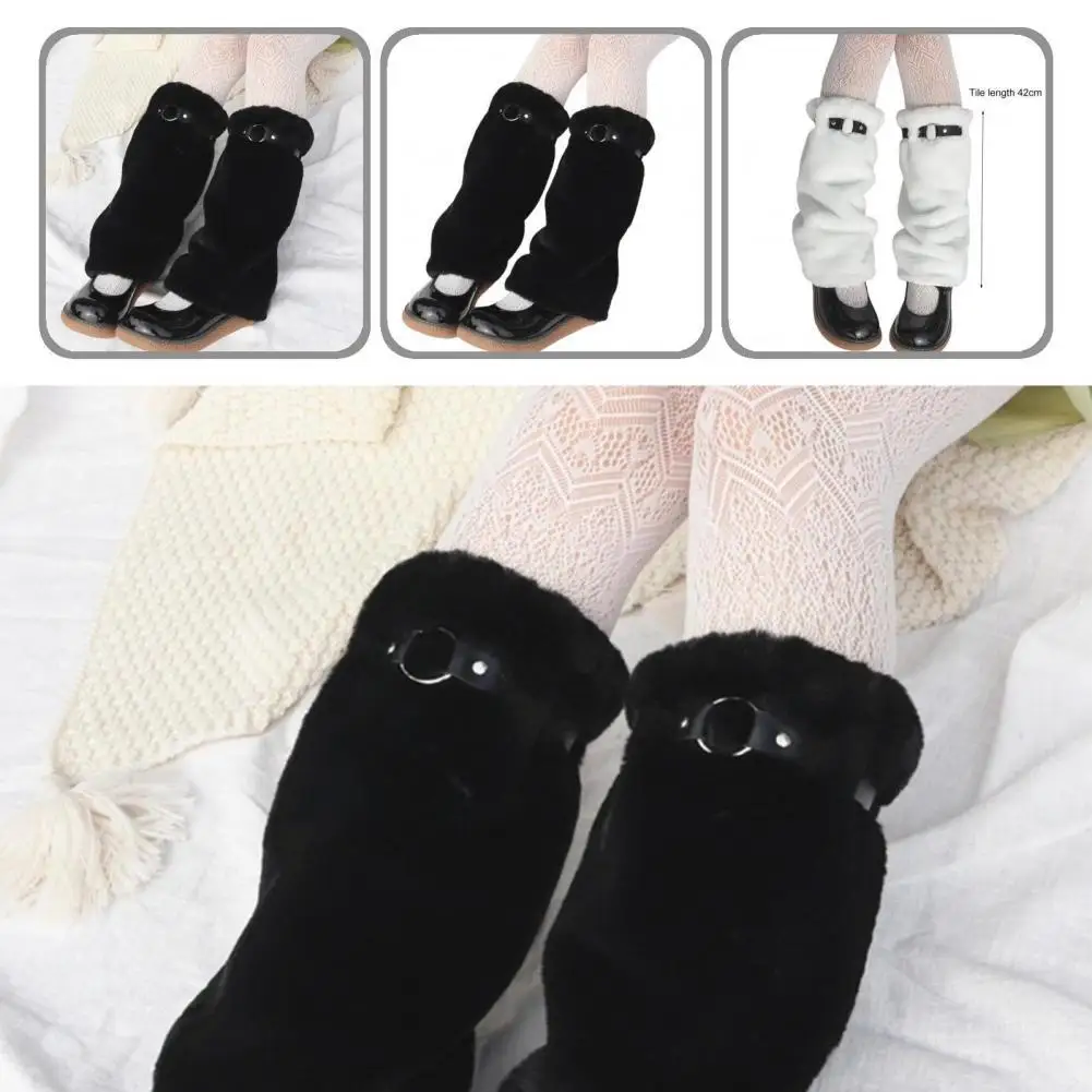 

Удобные привлекательные плюшевые теплые носки с леопардовым принтом, осенне-зимние гетры с леопардовым принтом для вечерние