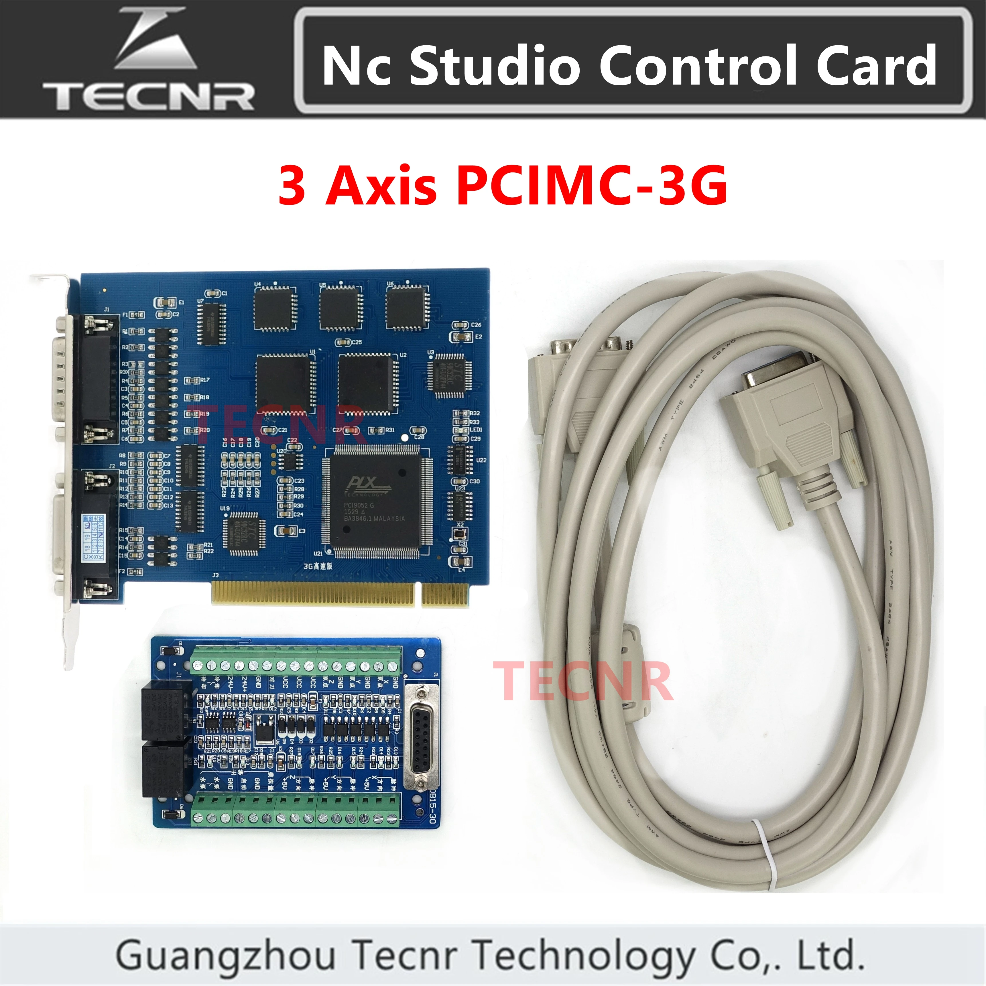 TECNR nc studio 3g плата управления движением 3 оси система управления PCIMC-3g для ЧПУ 5.4.88 5.4.96