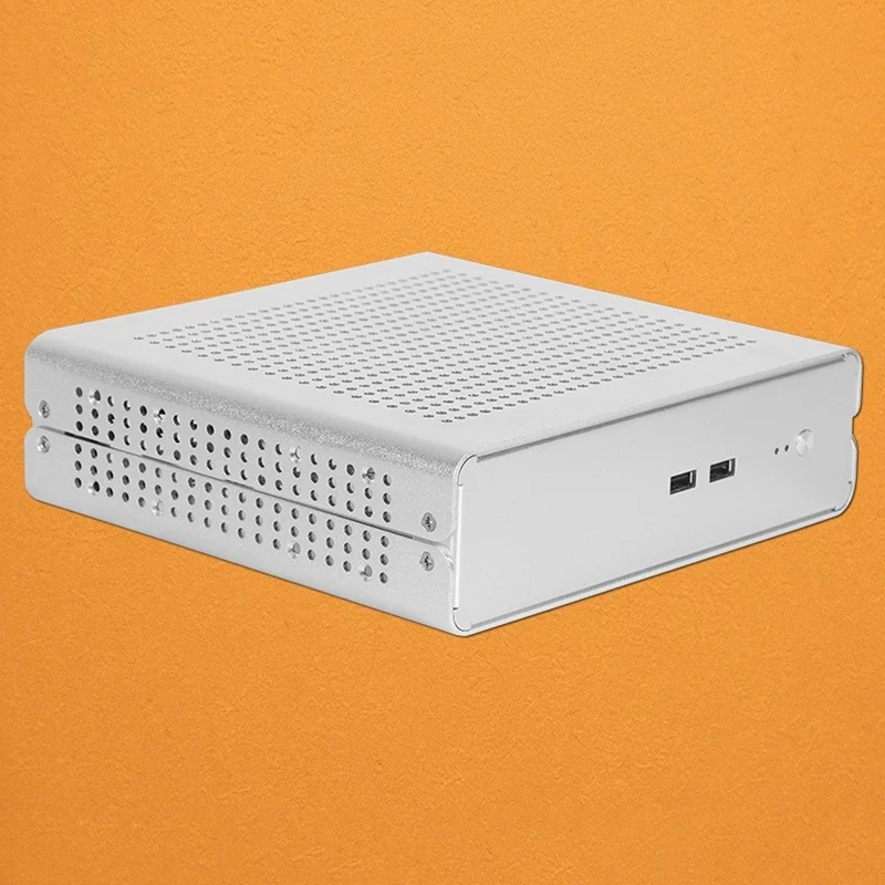 

PC Gaming Case ITX MINI Small Case All Aluminum Suitcase Portable HTPC Desktop Computer Empty Chassis