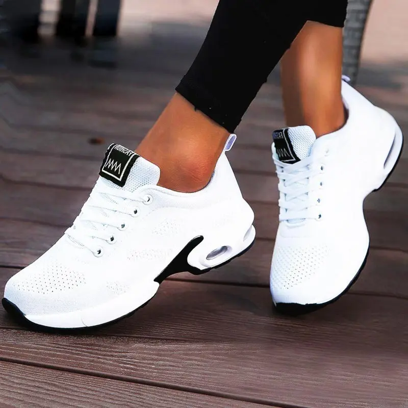 

Number 44 Women's Wedge Sneakers Thickening Sport Shoes Shies Women's Tennis For Running Treking Sports Shoes For Ladies Tennis