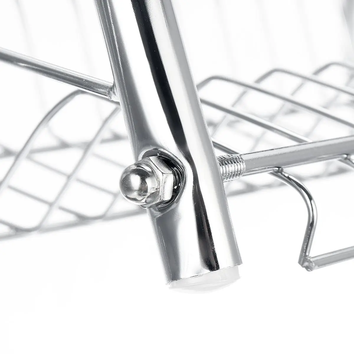 

2 Tier Kitchen Dish Rack Basket Household Wash Great Kitchen Sink Dish Drain Drying Kitchen Shelf Baskets Rack Organizer
