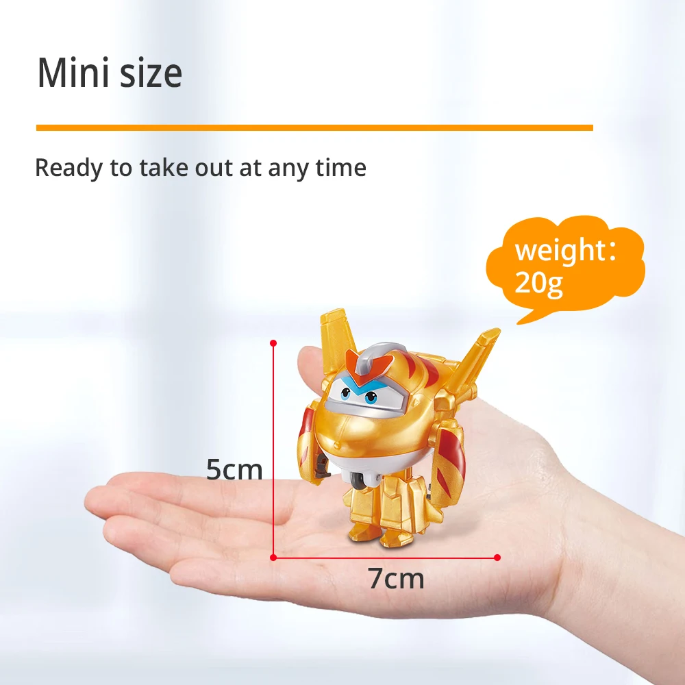 Super Wings S5 2" Mini Transforming Deformation Transform-a-Bots Airplane Action Figures Robot Transformation Toys For Kids Gif | Игрушки