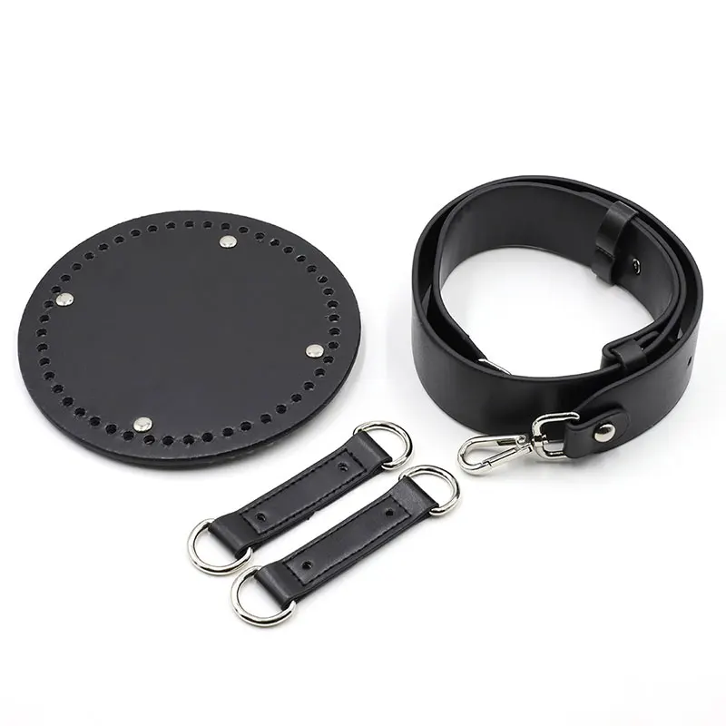 1 комплект аксессуары для сумки ведра одноцветные черные коричневые сделай сам