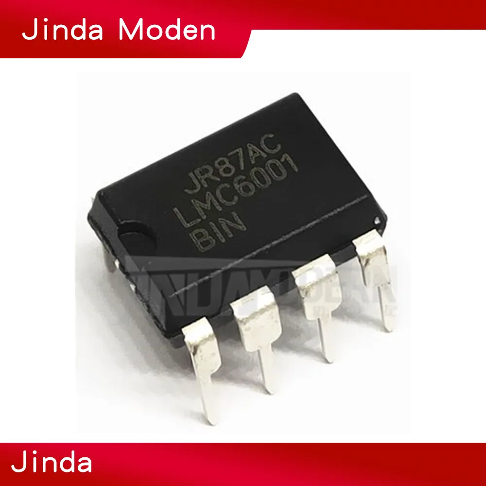 10 шт./лот LMC6001BIN LMC6001 DIP 8 IC|Интегральные схемы| |