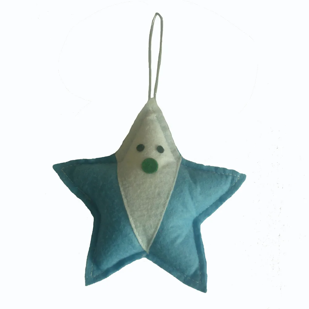 Christmas Tree decorations for home Cute Pendant Peach Heart Five-pointed Star Toy D3096 | Игрушки и хобби