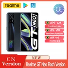 Realme GT Neo Flash Edition мобильный телефон 5G NFC CN версия 6,43 ''Супер AMOLED экран MediaTek 1200 Восьмиядерный 65 Вт Быстрая зарядка