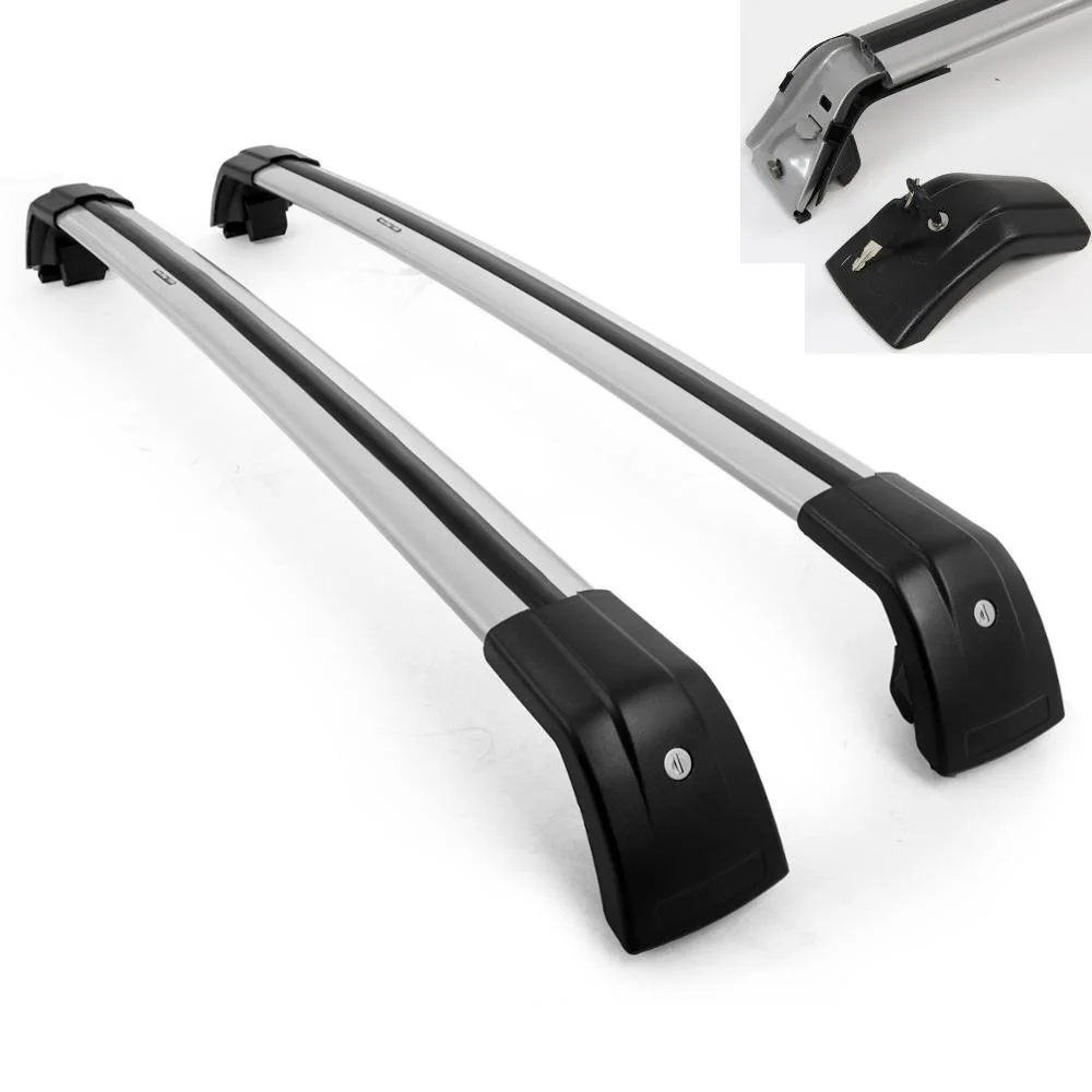 Алюминиевый багажник для Hyundai Santa Fe Sport 2013 2019 2020 на крышу поперечная рейка|roof rack|cross