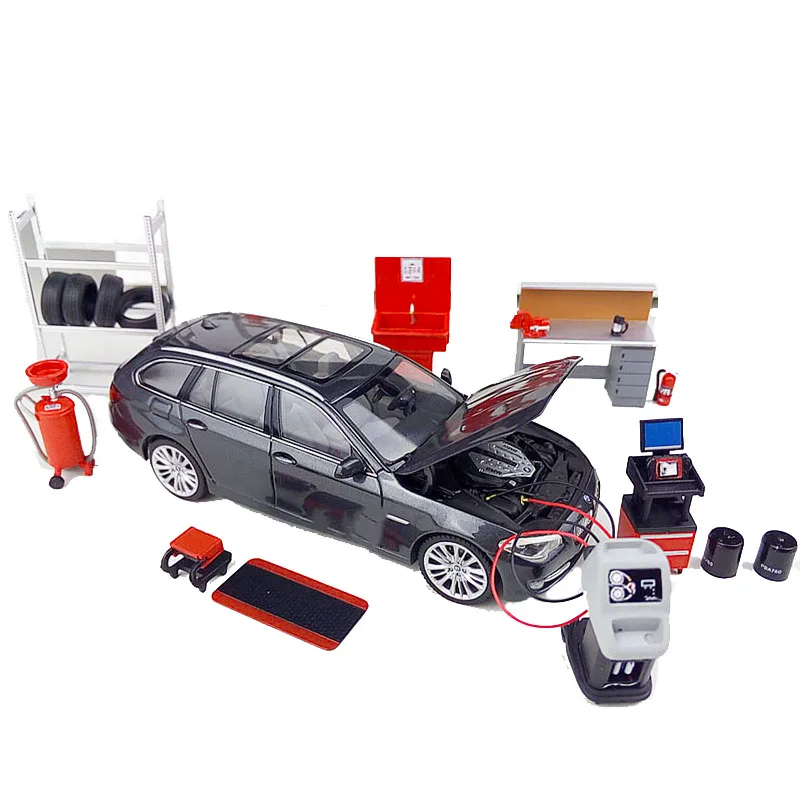 1/43 ремонт автомобиля оборудование сцены части инструмента аксессуары набор